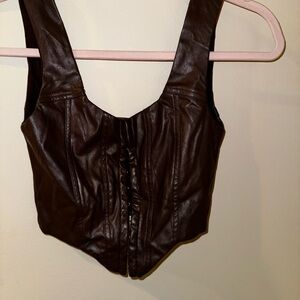 Princess Polly brown corset